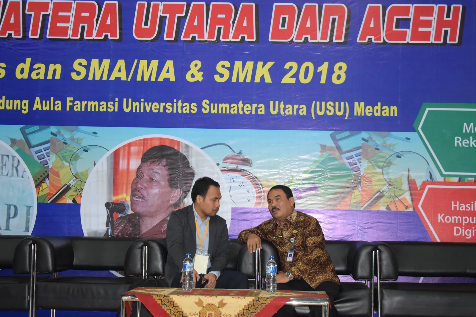 Dokumentasi panggung Olimpiade Sains Plus 2018